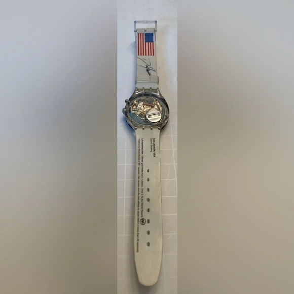 SWATCH Watch Vintage 1996 Atlanta Olympics Dan Jansen Limited Edition Unisex - Picture 7 of 10